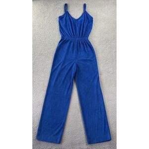 Vintage Terry Cloth Romper Jumpsuit Womens Small‎ (?) 30" Inseam 70s 80s